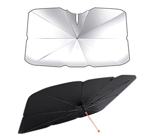 Cipliko Parasol para Parabrisas de Coche - Parasol Plegable para Coche, Parasol para Parabrisas de Coche | Paraguas de Parasol de Coche de Ventana Delantera Universal para protección Solar Interior