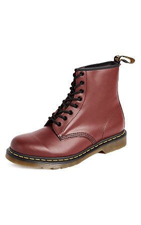 Dr. Martens 1460, Botas Militares Unisex, Rojo (Cherry Red), 37 EU