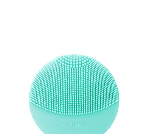 FOREO LUNA play plus 2 | Cepillo de limpieza facial | Limpiador facial de 1 minuto | Accesorio de viaje | Masajeador facial de silicona | Para las vacaciones | Todo tipo de pieles | Minty Cool