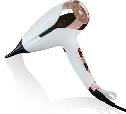 ghd Helios - Secador de pelo profesional con tecnología aeroprecis, Blanco