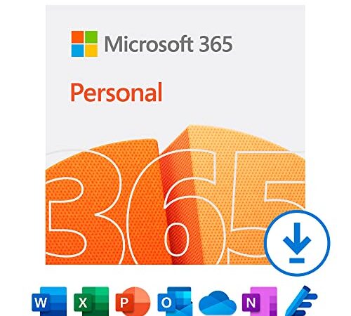 Microsoft 365 Personal - 1 persona - Para PC/Mac/tabletas/teléfonos móviles - Suscripción de 12 meses