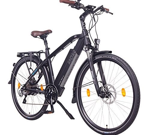 NCM Venice Plus Bicicleta eléctrica de Trekking, 250W, Batería 48V 16Ah 768Wh, 28"