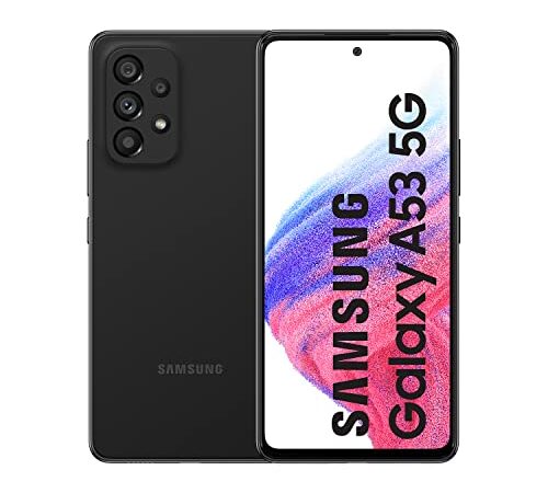 Samsung Galaxy A53 5G – Teléfono móvil, Smartphone Android, 128 GB, Color Negro (Versión Española)