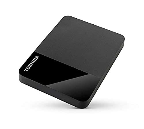 Toshiba 1TB Canvio Ready - Disco Duro Externo Portátil de 2,5 Pulgadas con USB 3.2 Gen 1 de Alta Velocidad, Compatible con Microsoft Windows 7, 8 y 10, Negro (HDTB410EK3AA)