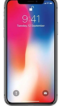 Apple iPhone X 64GB Space Grey (Renewed)