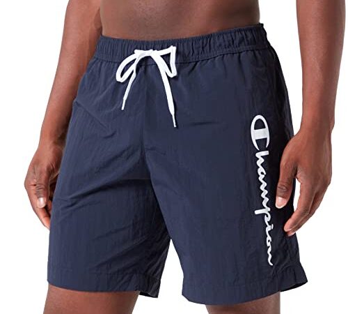 Champion Beachshorts, Bañador para hombre, para Hombre, Blu Marino, L