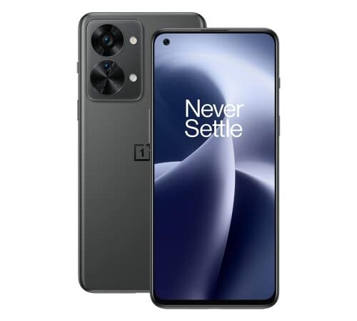 OnePlus Nord 2T 5G con 8GB RAM y 128GB de memoria sin SIM con Cámara triple con IA de 50MP y Carga rápida SUPERVOOC de 80W - 2 años de garantía - Grey Shadow