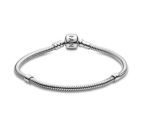 PANDORA Reflexiones, Pulsera, para Mujer, Gris ,20 cm