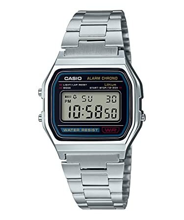 Reloj Casio A158WA-1CR, Reloj para Hombre A158WEA-1EF