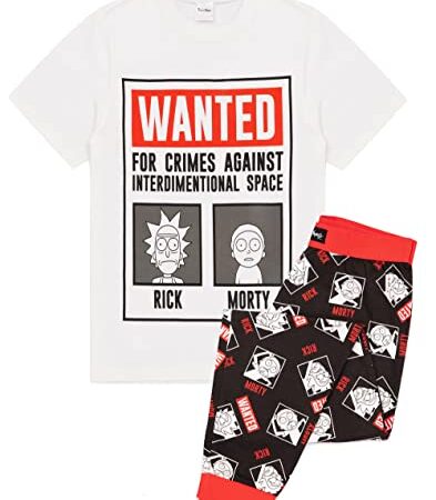 Rick y Morty querían una Camiseta con póster de Pijama y un pantalón Lounge 3XL