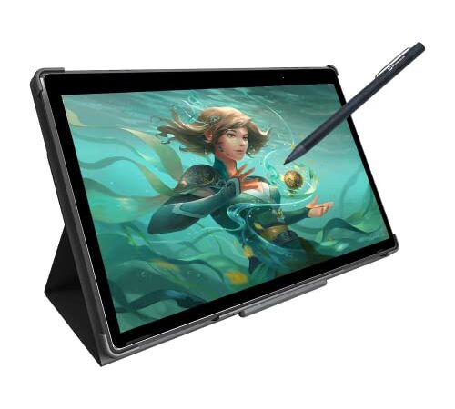 Simbans PicassoTab XL [4 Artículos Extra] Tableta Gráfica Portátil 11,6 Pulgadas con Pantalla, Lápiz, Independiente, No Informática Necesita , 4 / 64GB, Android 11, WiFi, Principiantes Artista - PCXL