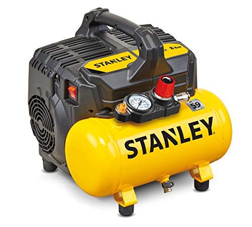 Stanley DST 100/8/6 - Compresor silencioso (59 dB), B2BE104STN703