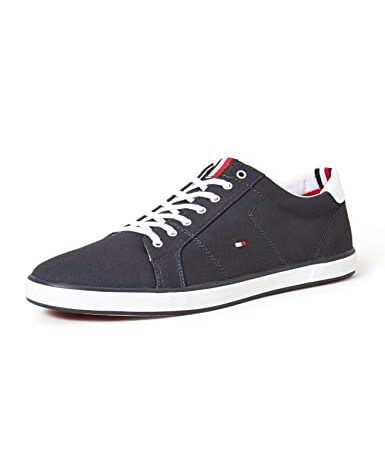 Tommy Hilfiger H2285ARLOW 1D, Zapatillas Hombre, Azul Midnight 596, 43 EU