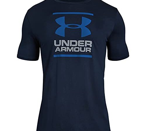 Under Armour Ua Gl Foundation, Camiseta De Manga Corta Hombre, Azul (academy Steel Royal), L