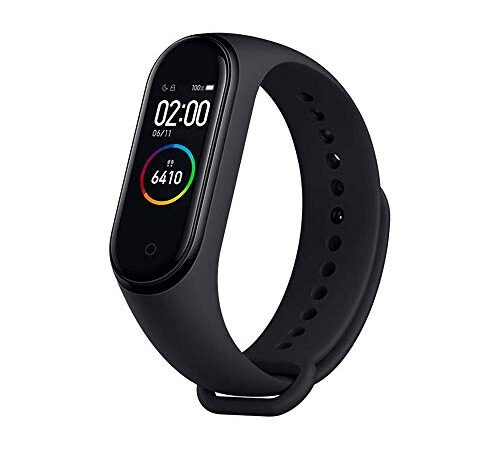 Xiaomi Mi Smart Band 4 - Tracker de actividad física con medidor de frecuencia cardíaca - Negro - Unisex