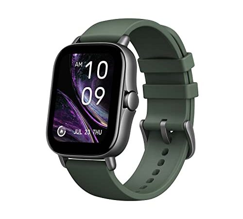 Amazfit Aluminium, GTS 2E Moss (Green) Unisex Adulto, Verde, Talla Única