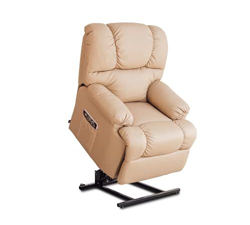 Astan Hogar Sillón Relax con Función Auto-Ayuda (Levanta Personas), Reclinación Eléctrica, Masaje Y Termoterapia, Modelo Automático Lift Up AH-AR10100TP