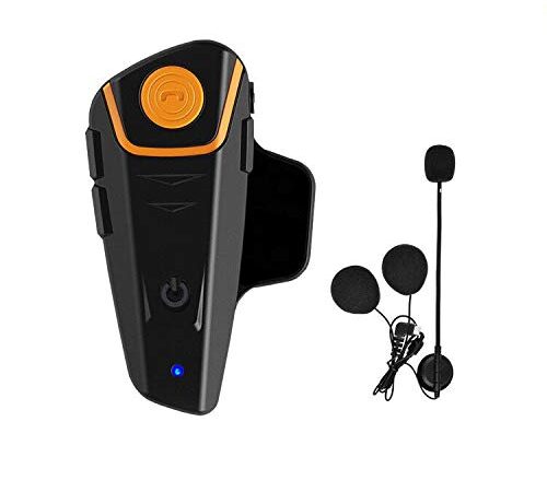 Auriculares Bluetooth para Motocicleta, BT-s2,1000 m, con Sistema de comunicación Bluetooth, para Casco de esquí, intercomunicador Bluetooth, walkie-Talkie para Moto de Nieve, hasta 3 Conductores