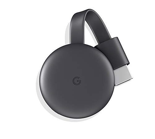 Chromecast con Google TV - Entretenimiento en Streaming, en tu TV y con Búsqueda por Voz - Disfruta de Películas, Series y Netflix en 4K con HDR - Fácil de Instalar