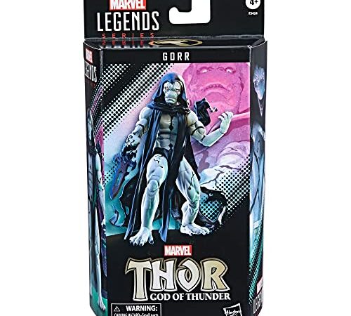 Hasbro Marvel Legends Series Thor Comics - Figura de acción de Gorr de 15 cm - Juguete Coleccionable - 2 Accesorios, F3424