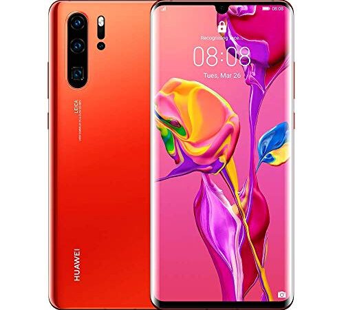 Huawei P30 Pro - Smartphone de 6.47" (Kirin 980 Octa-Core de 2.6GHz, RAM de 8 GB, Memoria interna de 128 GB, cámara de 40 MP, Android), Color Ámbar