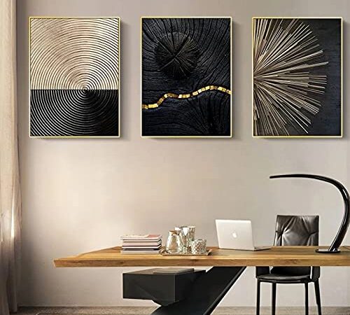 Juego de 3 impresiones de pared, Premium Poster Cuadros Modernos Salón Póster a juego para Dormitorio, Salón, Decoraciones (L)