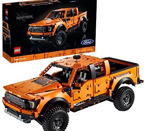 LEGO 42126 Technic Maqueta de Coche para Construir del Ford F-150 Raptor para Adultos, Modelo para Coleccionistas