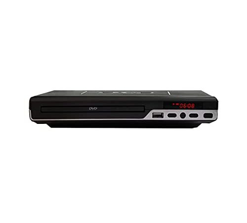 Reproductor de DVD BSL-351 multiformato DVD / CD / MP3 / MP4 | Reproductor USB Multimedia | Salida HDMI y AV (Cable AV Incluido) | Mando a Distancia | para Todas Las regiones.