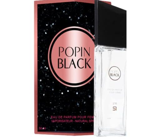 SERONE Perfumes Equivalencia Mujer- Atomizador de perfume - Larga Duración - Vaporizador Colonia de Equivalencia - Eau De Parfum Spray Baratos para Regalo (BLACK POPIN)