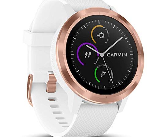 vivoactive 3, WW, White/Rose Gold Silicone (Reacondicionado)