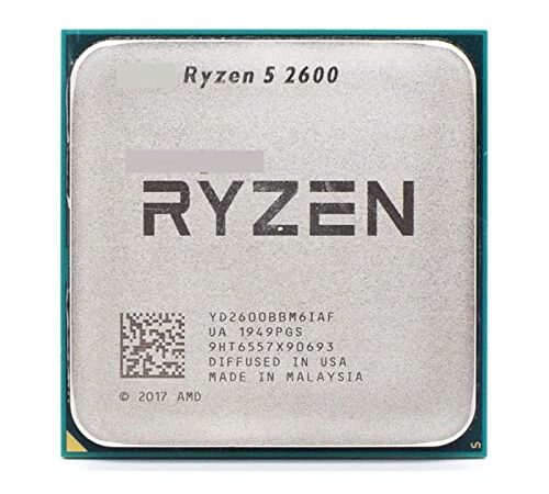 WIPP AMD Ryzen 5 2600 R5 2600 3.4G Hz Seis núcleos Doce núcleo 6 CPU 5W Procesador Yd2600bbm6iaf Zócalo am4