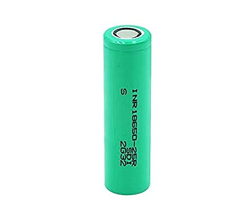 Batería de Litio de Iones de Litio Recargable de INR 18650 25R 20A con Corriente de reemplazo Recargable de Corriente de descarga3.7 v 2500 mAh-2 Piezas