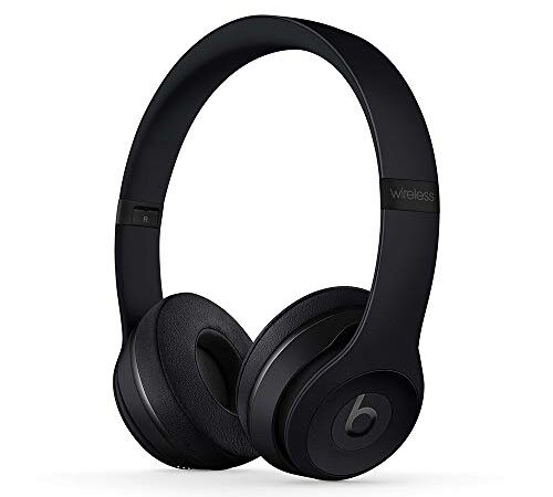 Beats Solo3 Wireless - Auriculares supraaurales - Chip Apple W1, Bluetooth de Clase 1, 40 Horas de Sonido ininterrumpido - Negro