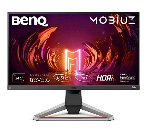 BenQ MOBIUZ EX2510S Monitor Gaming (24,5 pulgadas, IPS, 165 Hz, 1ms, HDR, FreeSync Premium, 144 Hz compatible)