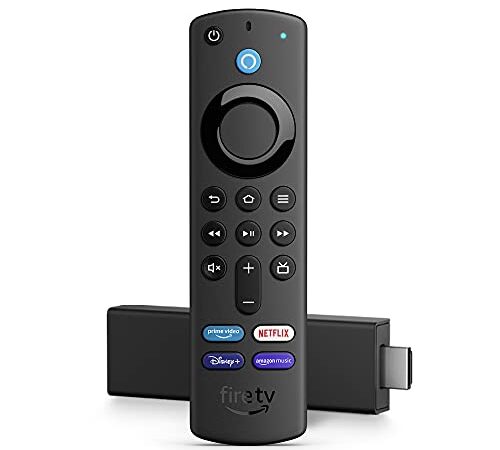 Fire TV Stick 4K con mando por voz Alexa (incluye controles para el televisor)