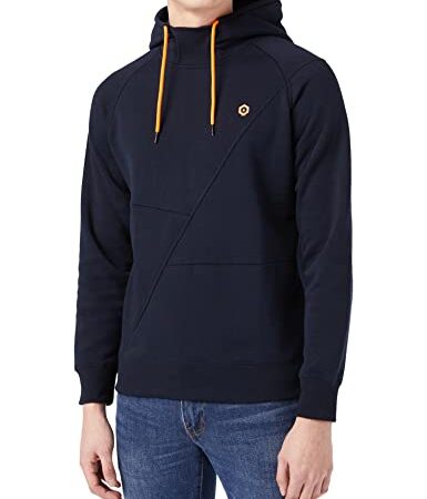 JACK & JONES JCOPINN SWEAT HOOD NOOS, Capucha Hombre, Azul (Navy Blazer), Large