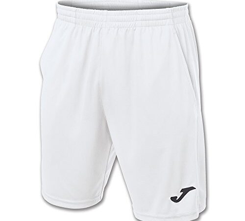 Joma Drive Bermuda Deporte, Hombre, Blanco, M