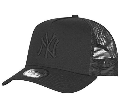 New Era Clean Trucker, Gorras Unisex Adulto, Negro, Talla Única