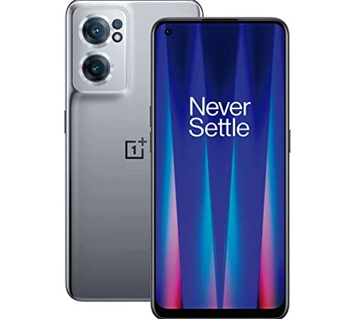 OnePlus Nord CE 2 5G con 8GB RAM y 128GB de memoria smartphone sin SIM con Cámara triple con IA de 64MP y Carga rápida de 65W - 2 años de garantía - Gray Mirror