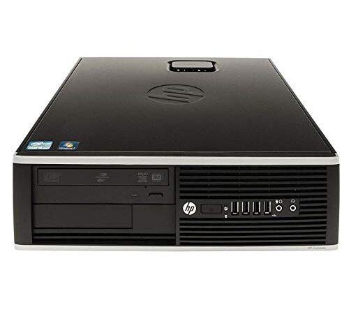 Ordenador de sobremesa HP Elite 8300 SFF (Intel Core i5-3470 3.2 GHz 16GB de RAM Disco SSD de 240GB + 500GB HDD Lector DVD Windows 10 Pro ES 64) (Reacondicionado)