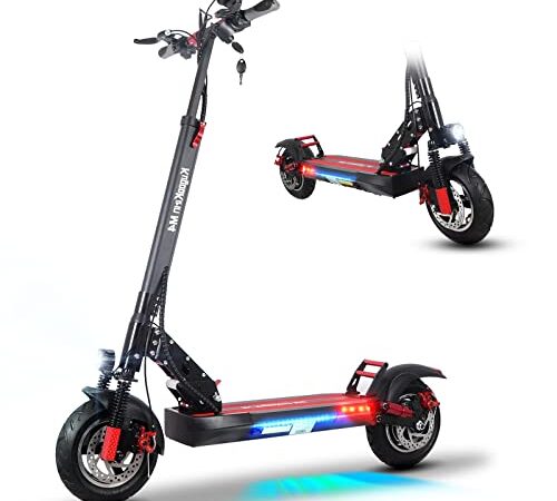 Patinete Electrico Adultos Scooter Electrico Plegable 10AH Neumáticos de 10 Pulgadas Patinete Eléctrico, M4