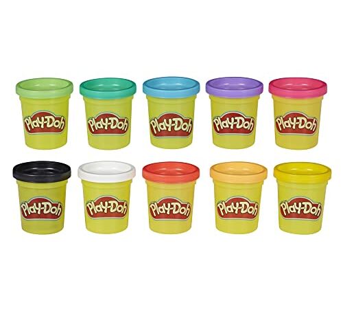 Play-Doh, color surtido, Pack 10 botes