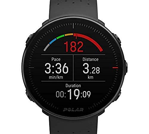 Polar Vantage M - Reloj con GPS y Frecuencia cardíaca en la muñeca - Multideporte y Running, registro avanzado del sueño, programas de entrenamiento (Resistente al Agua y ligero)