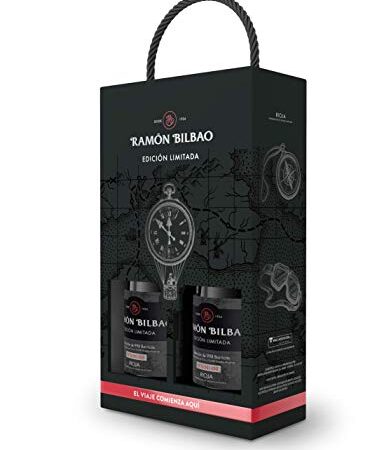 Ramón Bilbao Edición Limitada. Vino Tinto D.O. La Rioja, 100% Tempranillo – Estuche Regalo 2 Botellas 750 ml