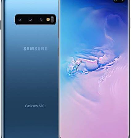 Samsung Galaxy S10+ - Smartphone de 6.4" QHD+ Curved Dynamic AMOLED, 16 MP, Exynos 9820, Wireless & Fast & Reverse Charging, 128 GB, Prisma Azul (Prism Blue)