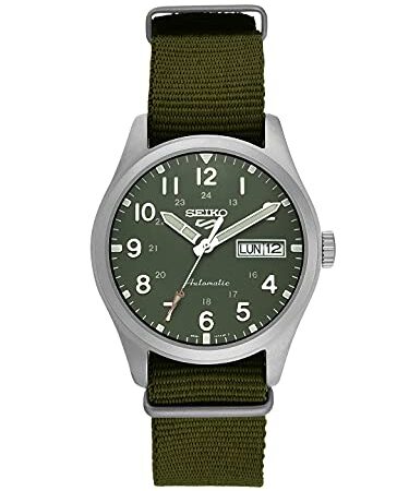 Seiko Reloj Análogo para Hombres de Automático con Correa en Nailon SRPG33K1