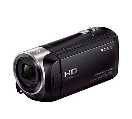 Sony Handycam HDR-CX405 - Videocámara de 9.2 Mp (pantalla de 2.7", zoom óptico 30x, estabilizador óptico, vídeo Full HD), negro