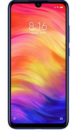 Xiaomi Redmi Note 7 16 cm (6.3") 4 GB 64 GB Ranura híbrida Dual SIM 4G Azul 4000 mAh - Smartphone (16 cm (6.3"), 4 GB, 64 GB, 48 MP, Android 9.0, Azul)