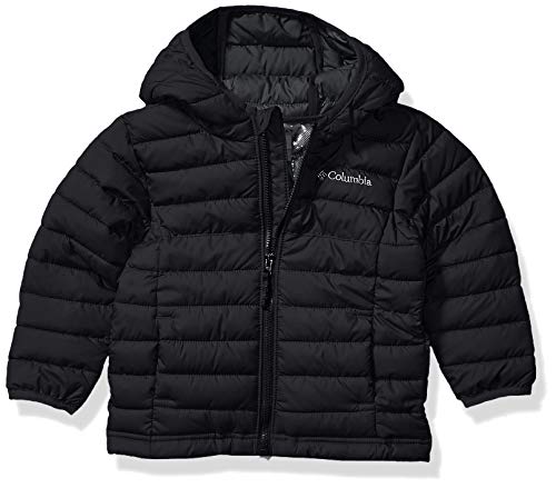 Columbia Powder Lite Boys Hooded Jacket Chaqueta Acolchada Con Capucha para Niños