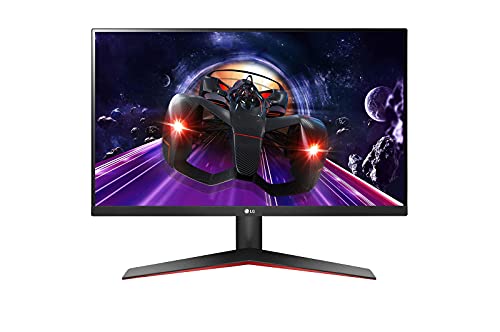 LG 24MP60G-B - Monitor 24 pulgadas gaming, Full HD, 75Hz, 5 ms, 1000:1, 250nit, NTCS 72%, 16:9, HDMI, DisplayPort